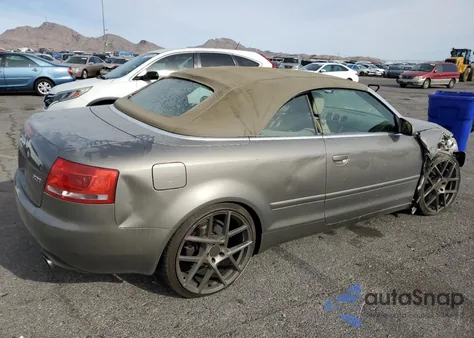 2008 Audi A4 2.0T Cabriolet from USA, damaged, VIN WAUAF48H58K005681